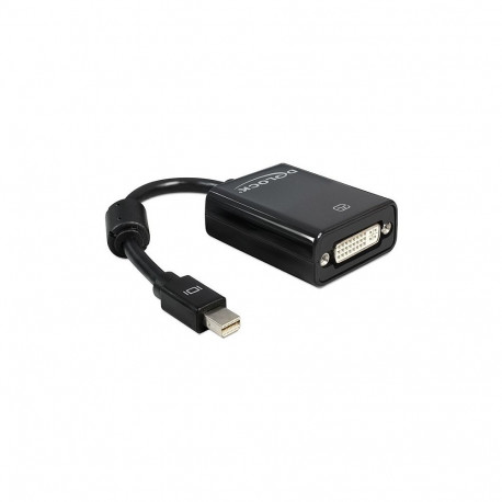"Adapter mini DisplayPort > DVI (ST-BU) DeLOCK Black"