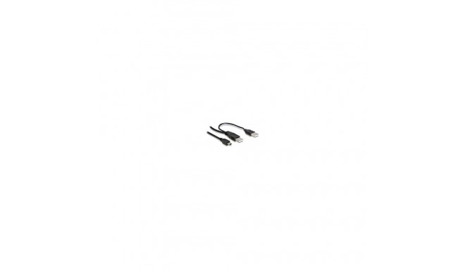 USB 2.0 Y 2x USB-A pistik > mini USB