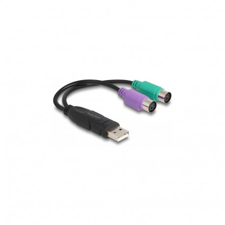 DeLOCK USB > PS/2 (ST-BU) 17cm must adapter