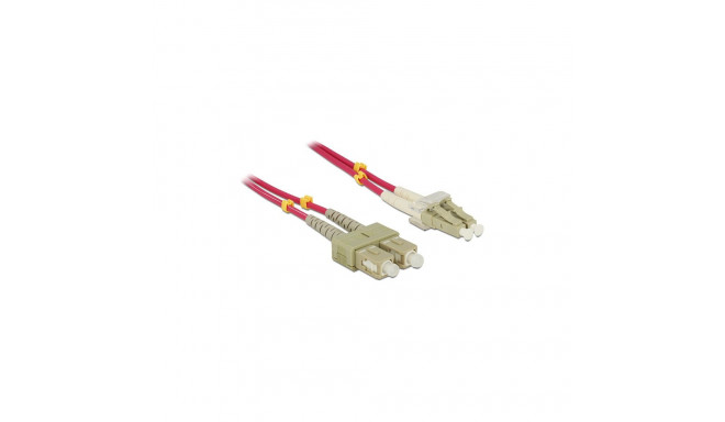 DeLock võrgukaabel SC Multi-Mode -> LC Multi-Mode 2m lilla