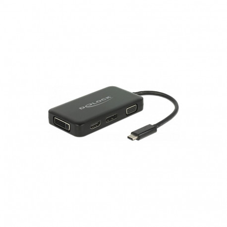 "DeLOCK - externer Videoadapter - Schwarz"