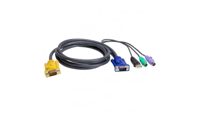 "KVM Modules & Accessories KVM Cable PS/2-USB 3,0 m ATEN"