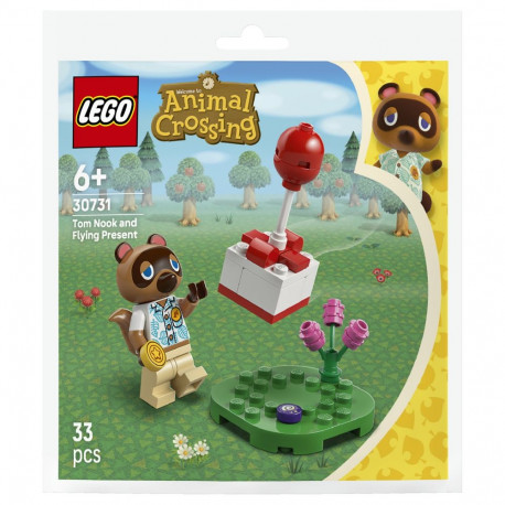 LEGO 30731 Animal Crossing Tom Nook ja õhupallikingitus (kilekott)