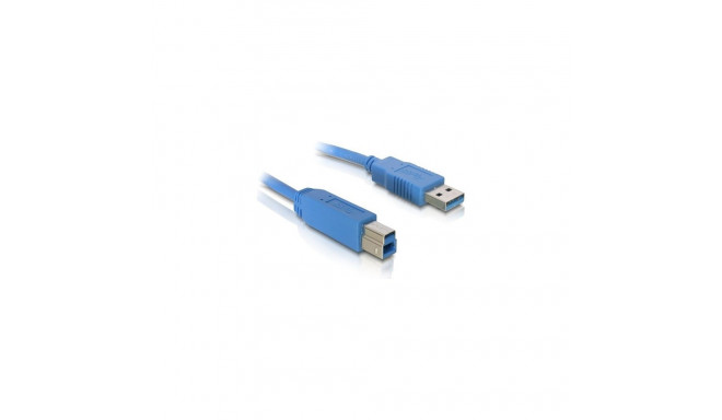 USB 5 Gbps kaabel A-tüüpi pistikust B-tüüpi pistikuni 2m, sinine