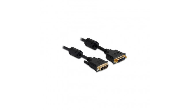 "Verlängerungskabel DVI 24+5 Stecker > DVI 24+5 Buchse 3 m schwarz"