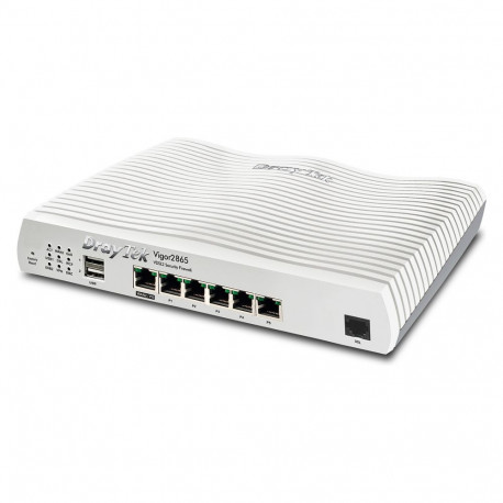 Draytek Vigor 2865-B ADSL2+/VDSL2 Supervectoring ruuter-modem 1.000 Mbps