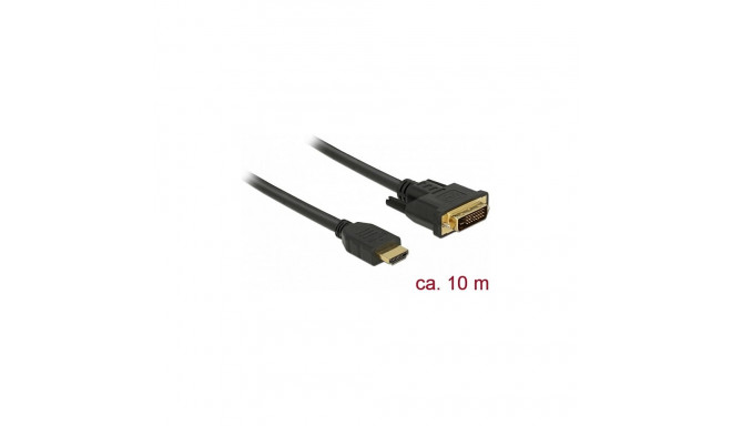 DeLOCK videokaabel HDMI / DVI 10 m