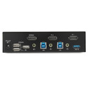 "KVM StarTech.com 2 Port DisplayPort KVM"