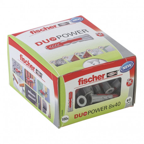 "fischer DuoPower 8x40 Universaldübel-Sortiment 8 x 40 mm, 100 Stück"