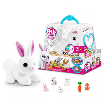 ZURU Pets Alive - Mama Bunny & Baby Surprise (valikus)