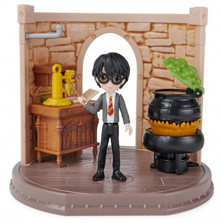 "Spinmaster Wizarding World Harry Potter - Hogwarts Zaubertrnke Klassenzimmer Spielset mit exklusive