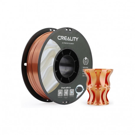 "Creality CR-Silk PLA Filament Kupferrot, 3D-Filament (1 kg, 1,75 mm, auf Rolle)"