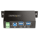 "D StarTech 4PT MANAGED INDUSTRIAL USB HUB"