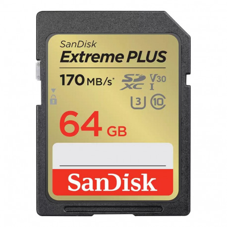 "CARD EXTREME PLUS 64GB XC MEMORY"