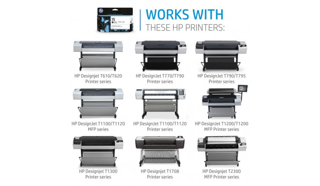 HP tint 72 C9403A must matt