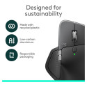 Logitech MX Master 4 äriversioon, grafiithall, 2.4GHZ/BT