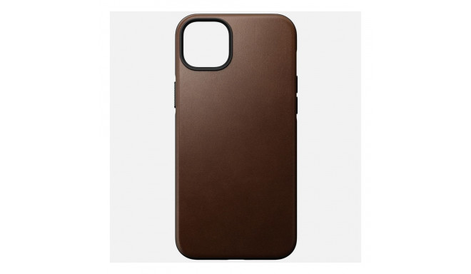 Nomad Modern nahast ümbris iPhone 14 Plus, pruun