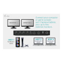 "D I-TEC USB-C KVM DOCKING STATION"