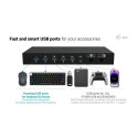 "D I-TEC USB-C KVM DOCKING STATION"