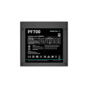 700W Deepcool PF700 80-plus valge