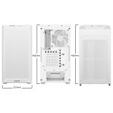 be quiet! Pure Base 501 LX valge Midi korpus