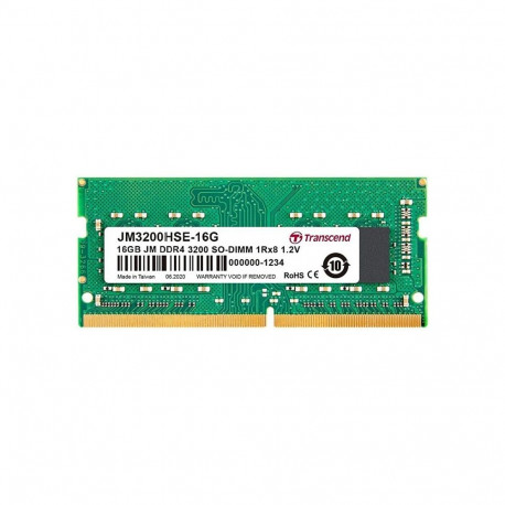 "16GB SO PC 3200 CL22 Transcend JetRam. JM3200HSE-16G"