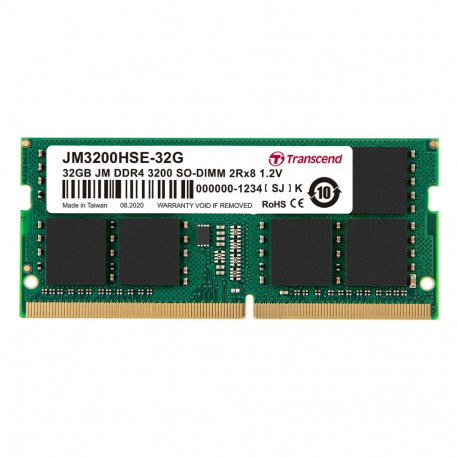 32GB PC 3200 CL22 Transcend JetRam JM3200HSE-32G