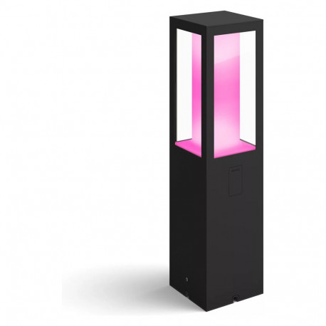 Philips Hue White & Color Ambiance Impress väike must soklivalgusti