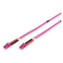 "DIGITUS LWL Patchkabel LC -> LC 2.00m Multimode Duplex OM4"