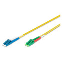 "DIGITUS LWL Patchkabel LC(APC)-> LC 2m Singlemode Duplex OS2"