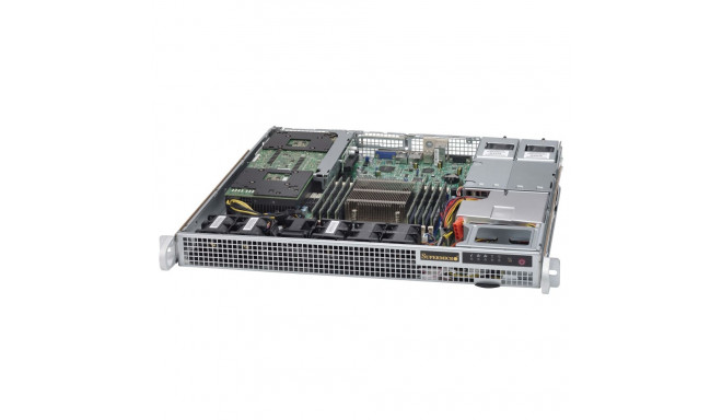SUPERMICRO serverikorpus CSE-514-R407W 1HE