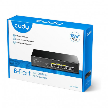 Cudy FS1006P PoE+ 6P