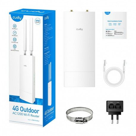 "Cudy Outdoor 4G LTE Cat 4 AC1200 Wi-Fi Router"