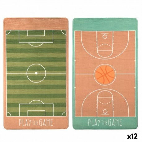 Playmat Gift Decor Sport 140 x 0,6 x 80 cm Multicolour (12 Units)