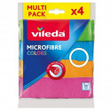 puhastuslapid Vileda mikrokiud värvilised 4 tk