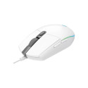 Logitech hiir G203 Lightning Gaming, valge
