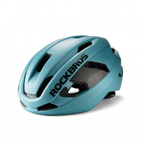 Rockbros LK-15 Carbon Fiber Bike Helmet 58-62cm - Light Blue