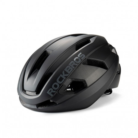 Rockbros LK-15 Carbon Fiber Bike Helmet 58-62cm - Black