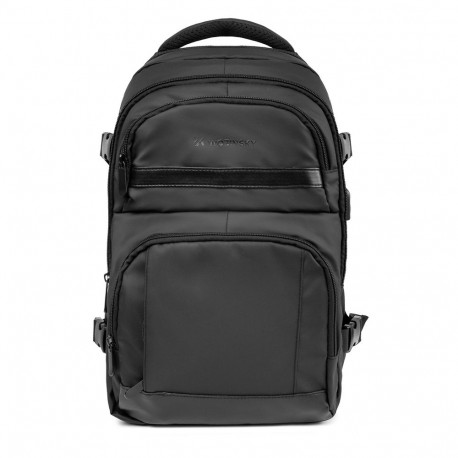 Wozinsky WPW-20L Backpack with Laptop Pocket for 15" Travel 40x20x25 cm for Hand Luggage - Black