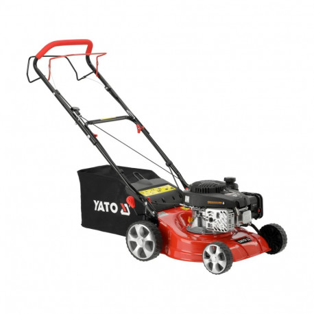 Yato Gasoline Lawn Mower YT-85521, 2.1 kW, 410 mm, 25-75 mm, 40 l, 123 cm³, LONCIN LC1P65FE-3, self-