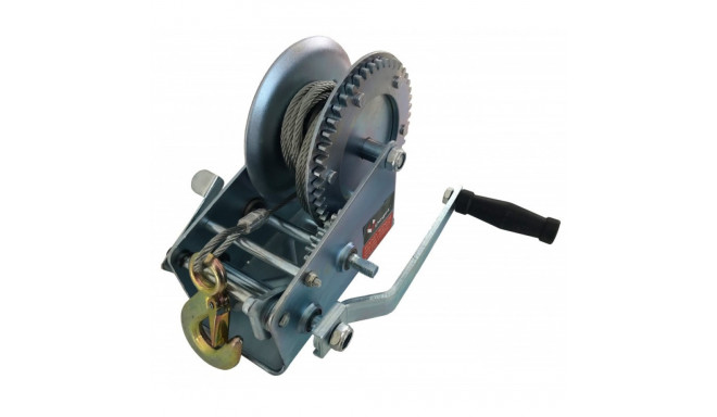 Winch, stationary, hand, 1133kg, cable 10m DEGET