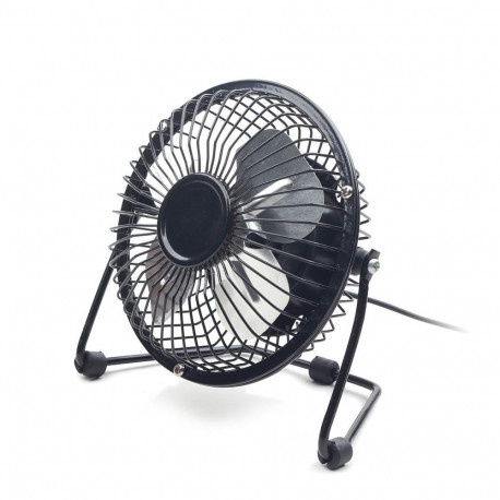 Gembird desktop fan USB 4", black