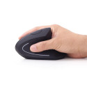 MOUSE USB OPTICAL WRL BLACK/ERGONOMIC MUSW-ERGO-01 GEMBIRD