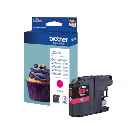 Tint Brother LC123M Magenta   600 lehte@5%
