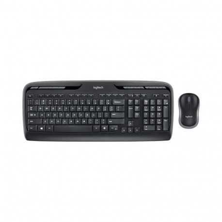 Logitech keyboard MK330 Wireless PAN/NORDIC, black + mouse