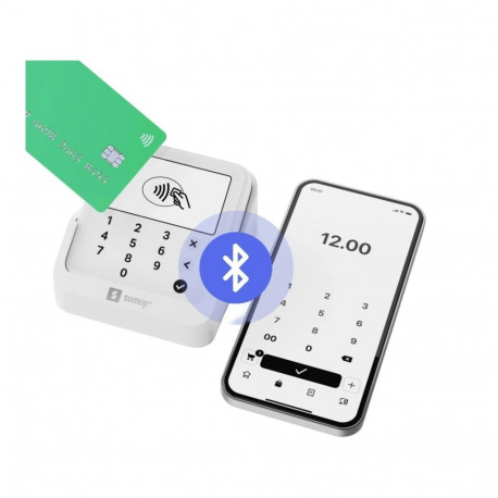 Telefoniga seotav makseterminal koos laadimisalusega SumUp Solo Lite and Charging Station
