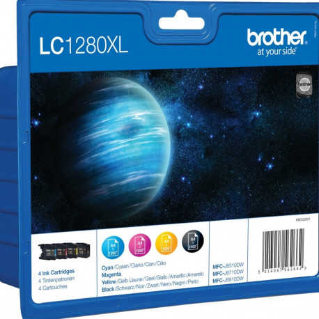 Brother tint LC1280XLVALP Inkjet, must/color