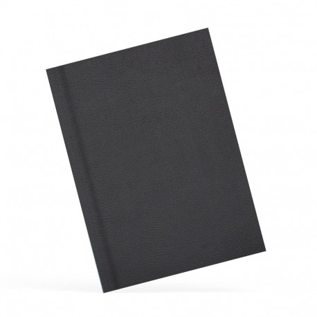 Peleman menüükaaned / diplomikaaned - must nahk, A4