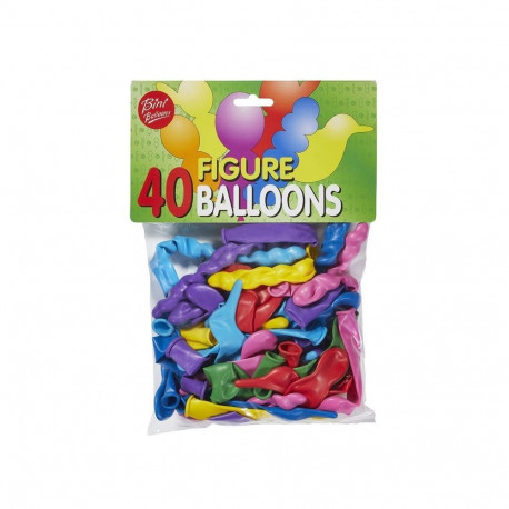 Bini figuurõhupallid, 40 tk