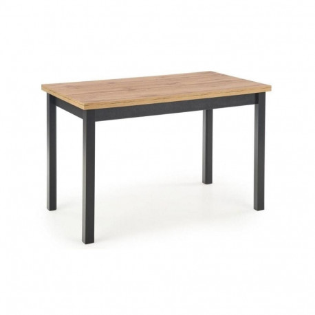 DINING TABLE COBALT WOODEN/BLACK